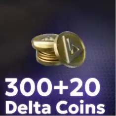 300+20 Delta Coins